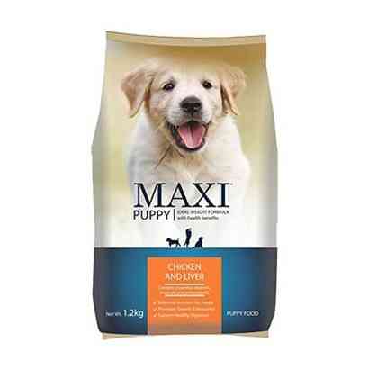 Maxi Puppy Dog Food Chicken & Liver